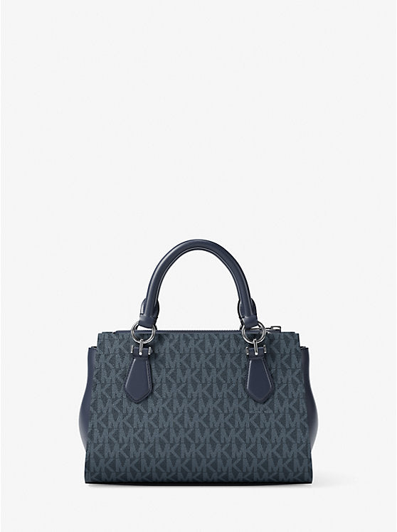 Marilyn Small Signature Logo Messenger Bag