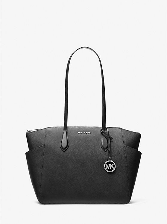 Marilyn Medium Saffiano Leather Tote Bag