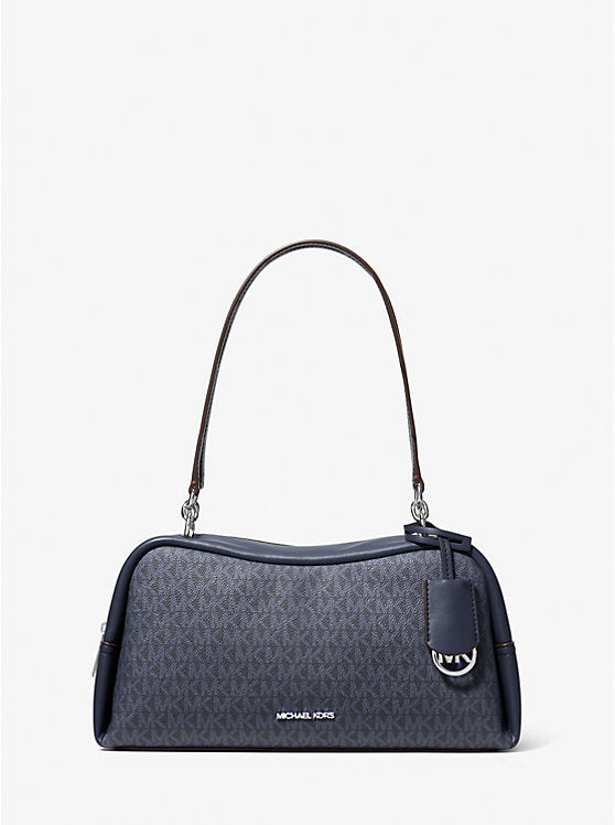 Cecily Medium Signature Logo Shoulder Bag
