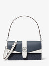 Greenwich Medium Signature Logo Convertible Shoulder Bag