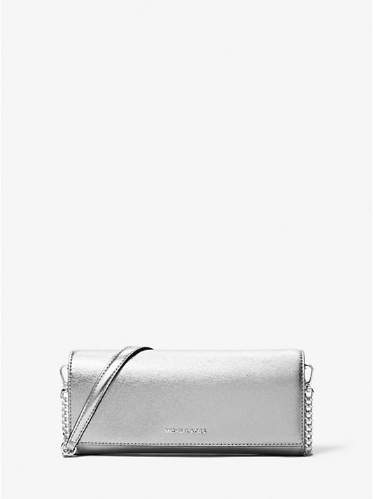 Jet Set Medium Embellished Leather Clutch