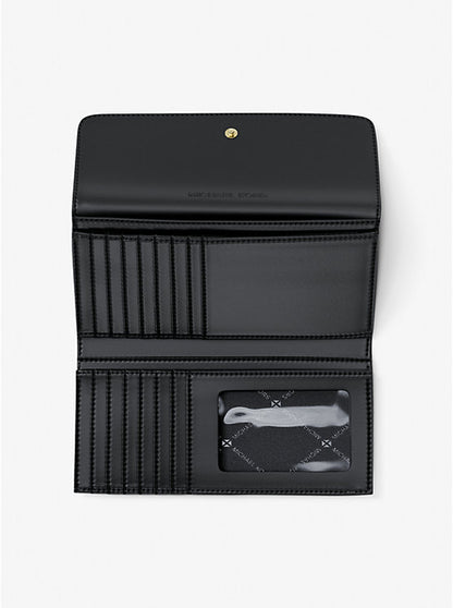 Jet Set Large Logo Trifold Wallet