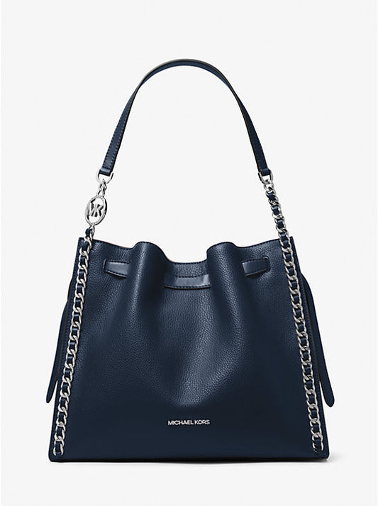 Mina Large Chain Shoulder Bag