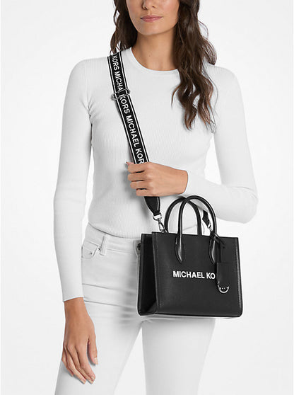 Mirella Small Pebbled Leather Convertible Crossbody Bag