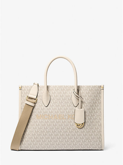 Mirella Medium Signature Logo Tote Bag