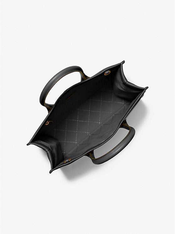 Mirella Medium Pebbled Leather Tote Bag