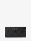 Carson Large Logo Debossed Snap Wallet
