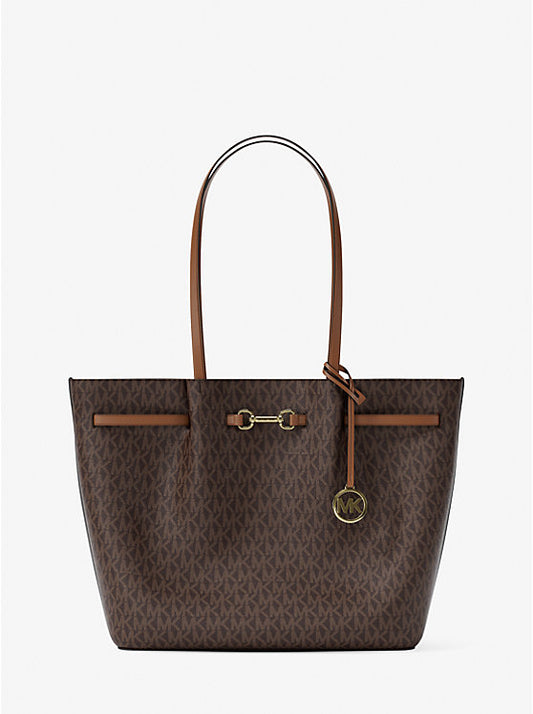 Carson Large Signature Logo Tote Bag