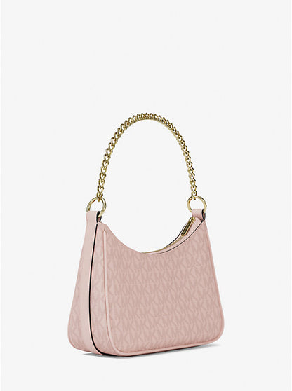 Jet Set Small Signature Logo Convertible Crossbody Bag