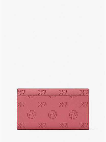 Carson Large Logo Debossed Wallet