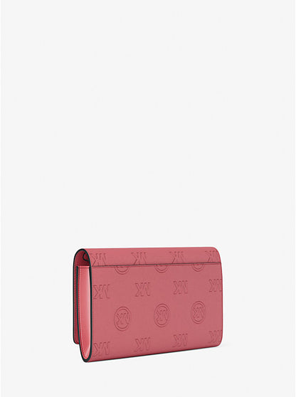 Carson Large Logo Debossed Wallet