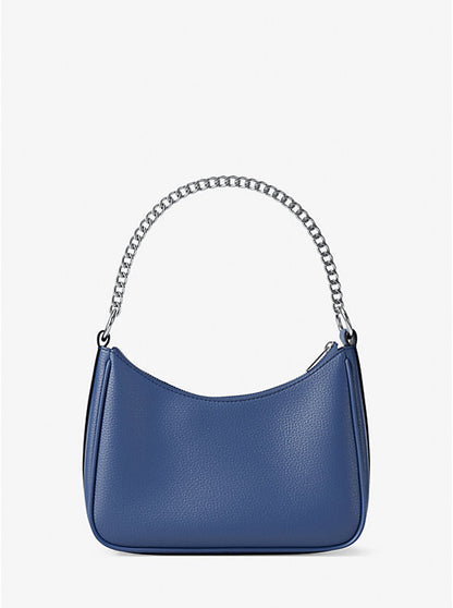 Jet Set Large Pebbled Leather Convertible Crossbody Bag