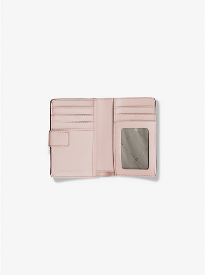 Jet Set Medium Signature Logo Bi-Fold Wallet