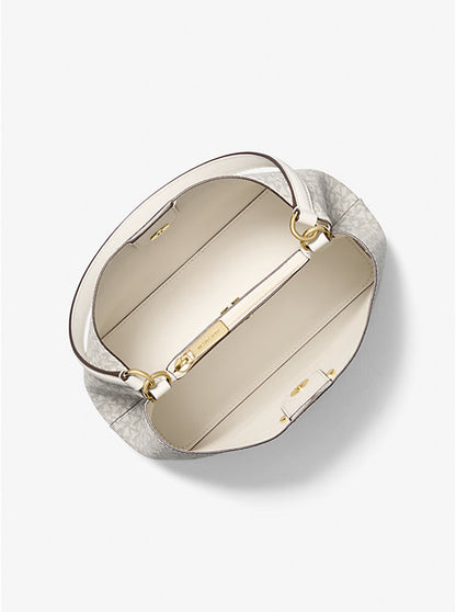 Pratt Medium Signature Logo Shoulder Bag