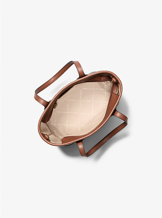 Eva Extra-Small Printed Signature Logo Convertible Tote Bag