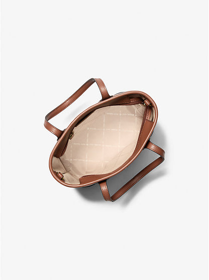 Eva Extra-Small Printed Signature Logo Convertible Tote Bag