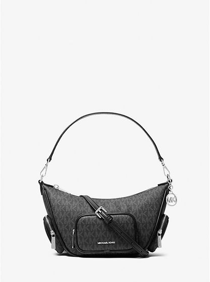 Merritt Small Signature Logo Convertible Crossbody Bag