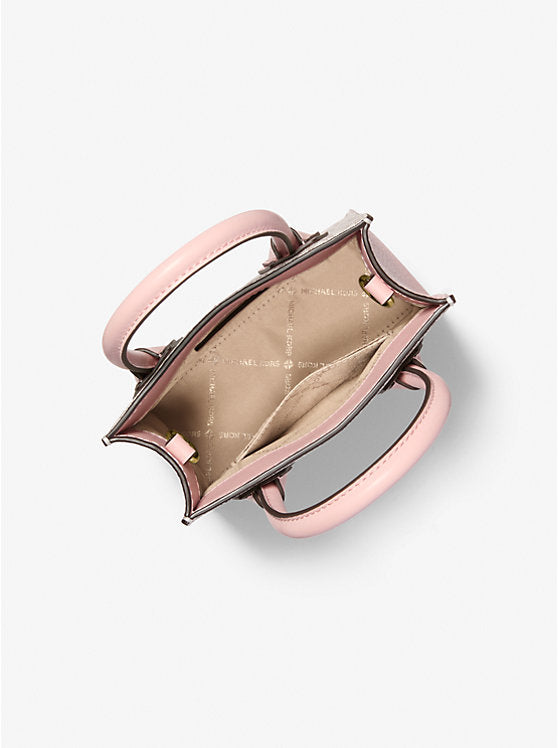 Mercer Extra-Small Logo and Leather Crossbody Bag