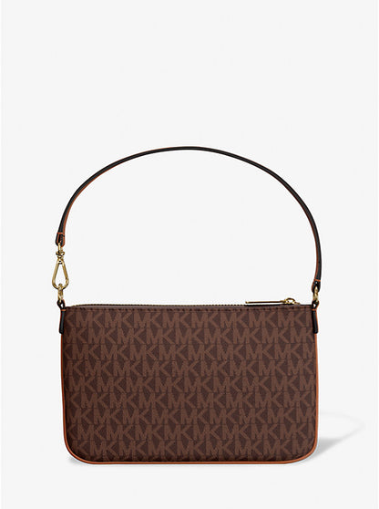 Jet Set Small Signature Logo Convertible Wristlet
