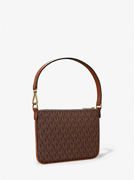 Jet Set Small Signature Logo Convertible Wristlet