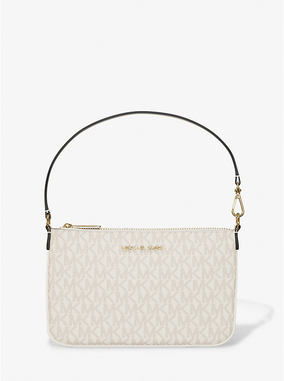 Jet Set Small Signature Logo Convertible Wristlet