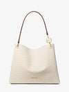 Christina Large Signature Logo Shoulder Bag