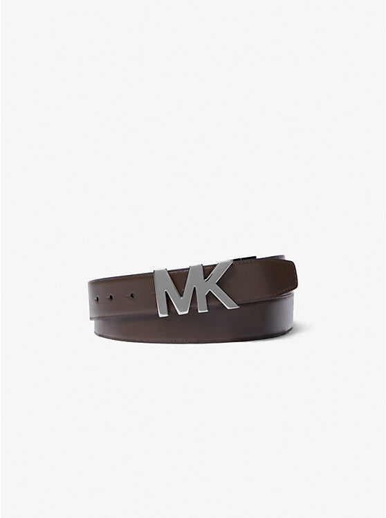 Reversible Signature Logo and Leather Belt