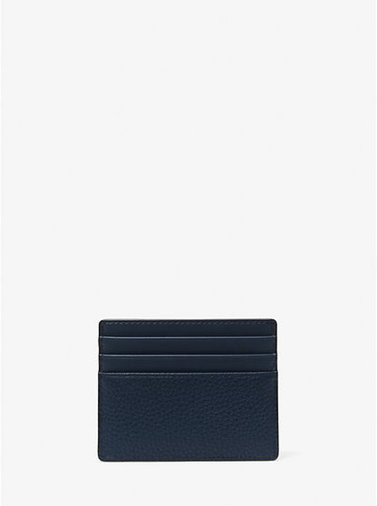 Cooper Pebbled Leather Tall Card Case