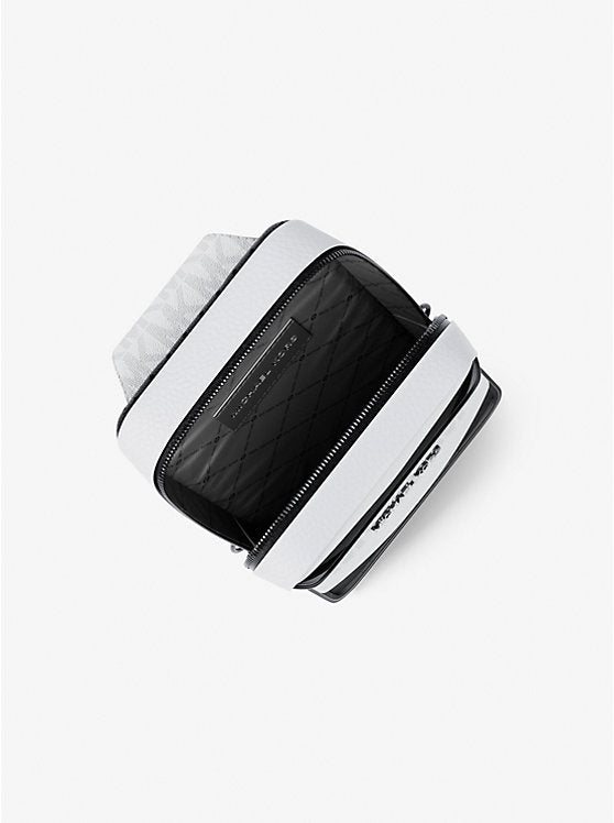 Cooper Medium Pebbled Leather and Signature Logo Sling Pack with Pouch