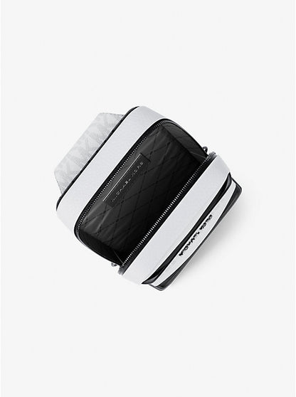 Cooper Medium Pebbled Leather and Signature Logo Sling Pack with Pouch