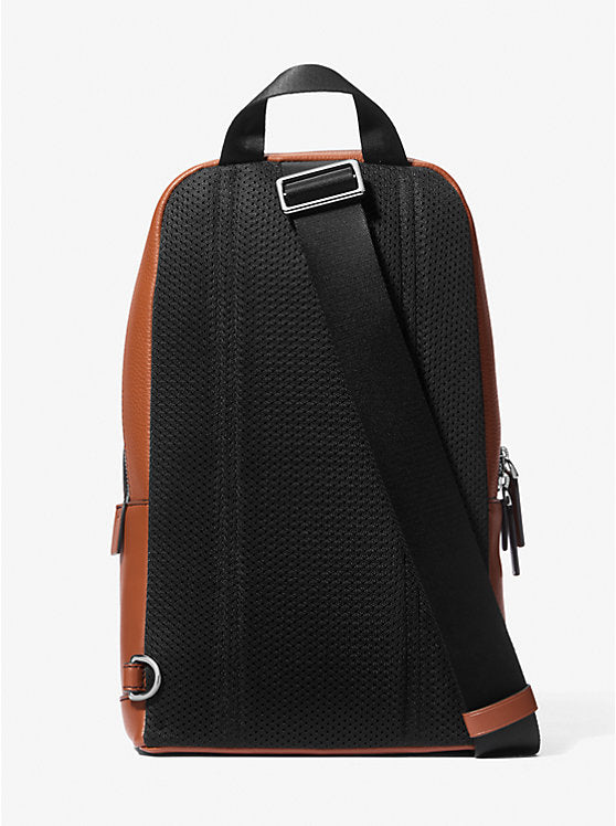 Cooper Pebbled Leather Sling Pack