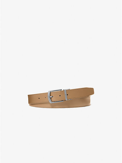 Reversible Signature Logo and Leather Belt
