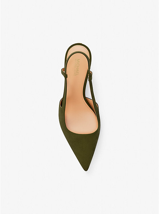 Alora Suede Slingback Pump