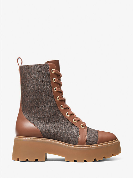 Blake Signature Logo and Leather Boot