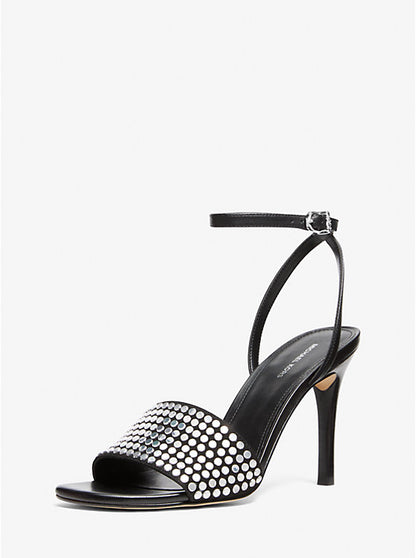Elyse Studded Leather Sandal