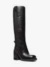 Houston Leather Block Heel Boot