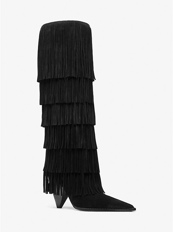 Jayla Suede Fringed Boot
