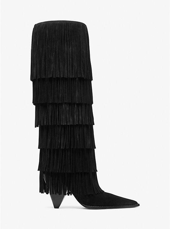 Jayla Suede Fringed Boot