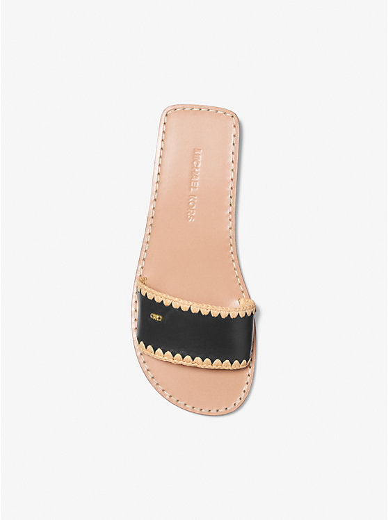 Drea Leather Slide Sandal