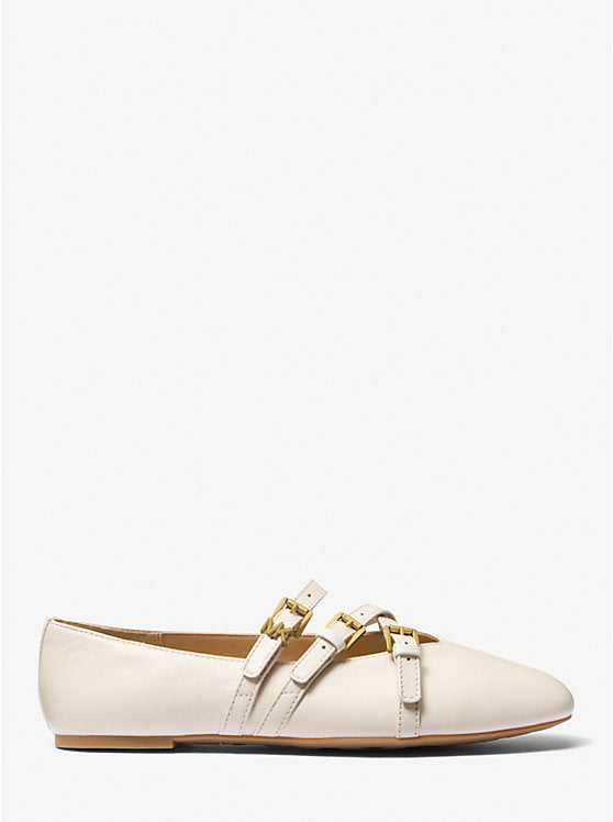 Indy Flex Leather Ballet Flat