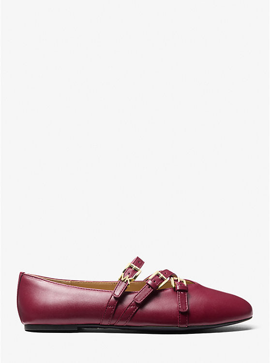 Indy Flex Leather Ballet Flat