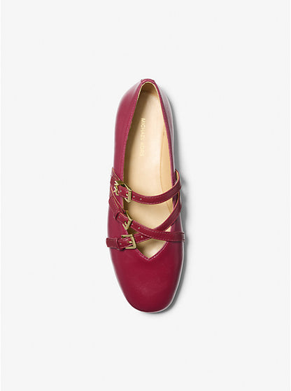 Indy Flex Leather Ballet Flat