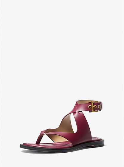 Irene Leather Wrap Sandal
