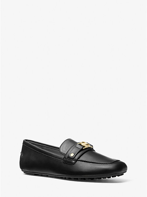 Mandy Leather Moccasin Loafer