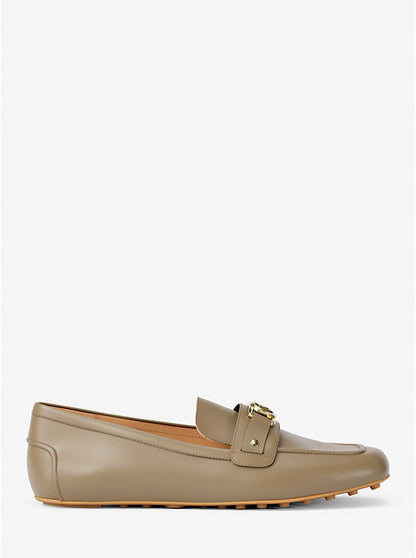 Mandy Leather Moccasin Loafer