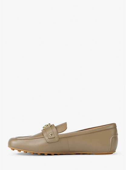 Mandy Leather Moccasin Loafer