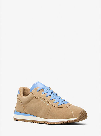Rhodes Two-Tone Suede Trainer
