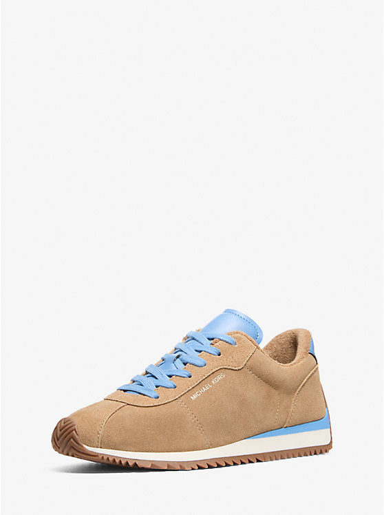 Rhodes Two-Tone Suede Trainer