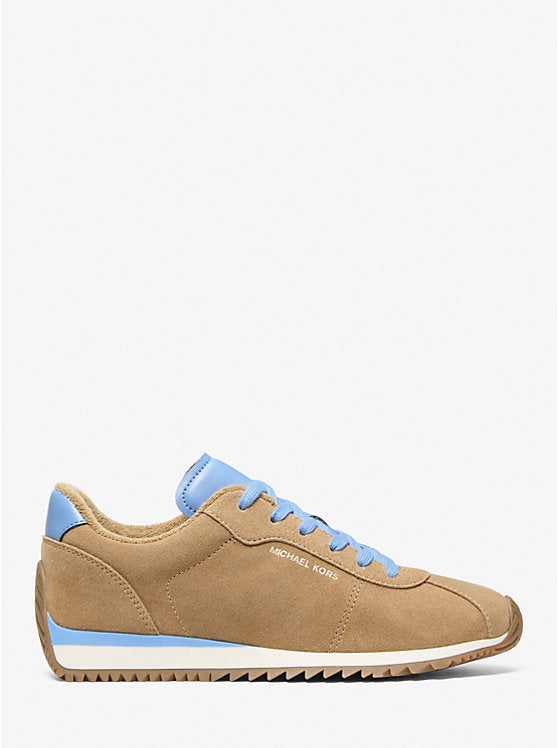 Rhodes Two-Tone Suede Trainer