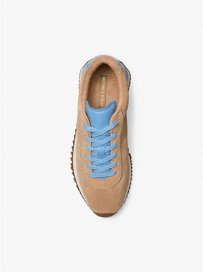 Rhodes Two-Tone Suede Trainer